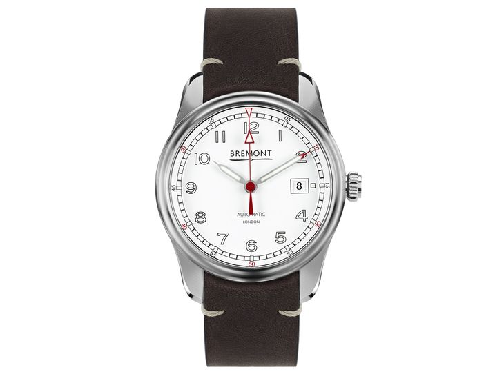 Bremont’s Airco Mach 1 sports an elegant, clean design inspired by military watches
